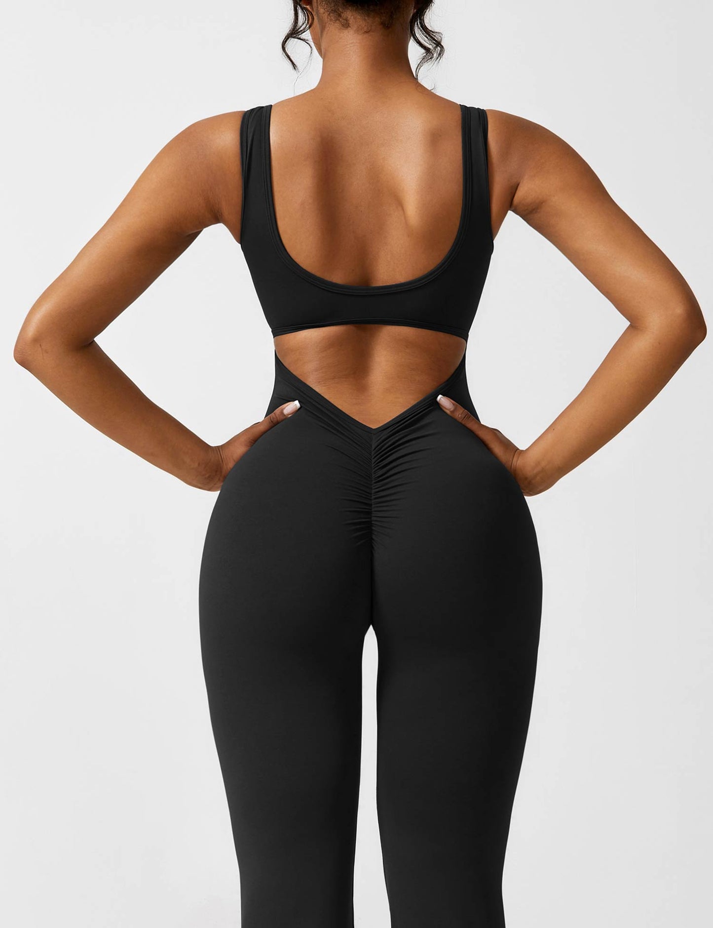 Zephyra® V-Rug uitlopende Jumpsuit