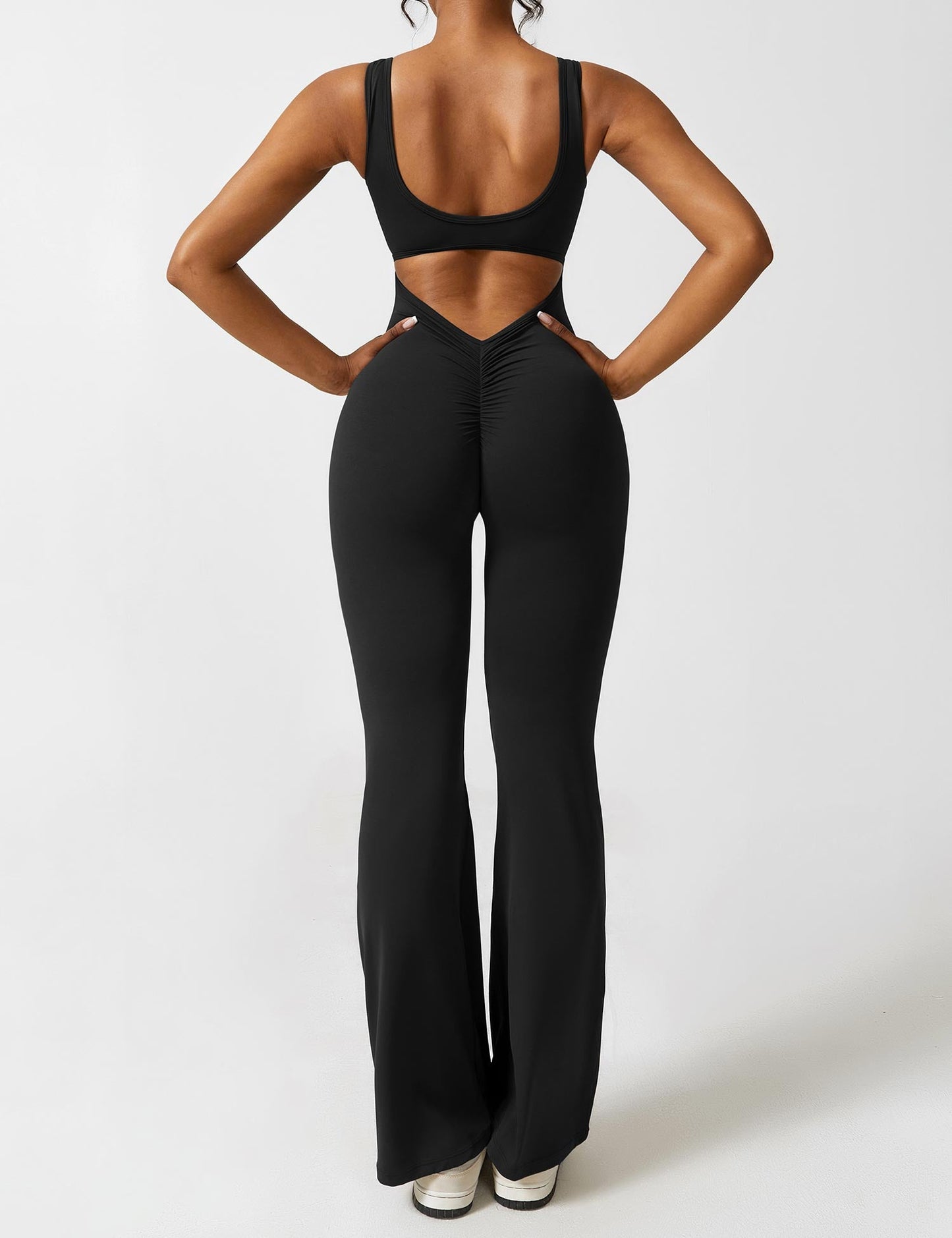 Zephyra® V-Rug uitlopende Jumpsuit