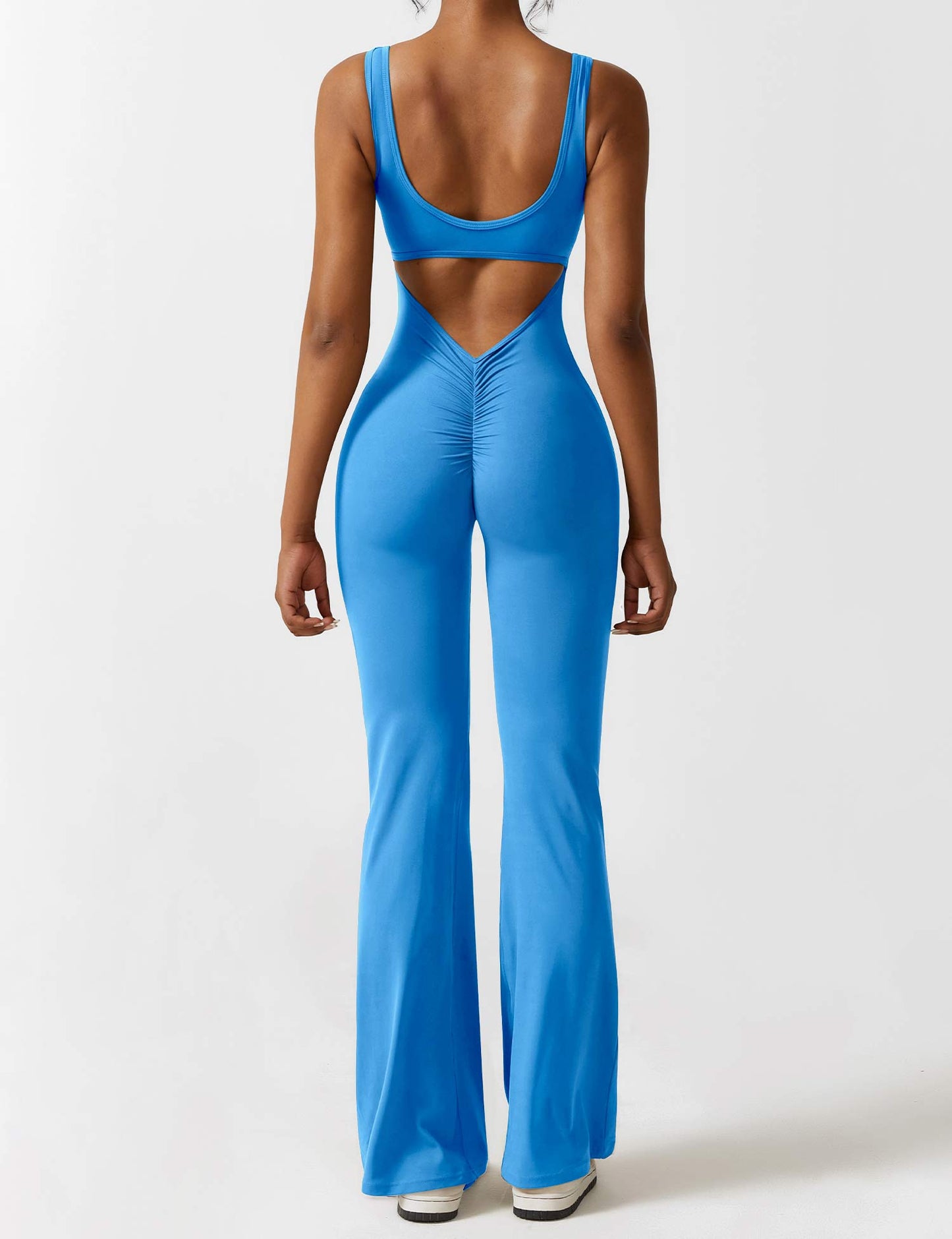 Zephyra® V-Rug uitlopende Jumpsuit