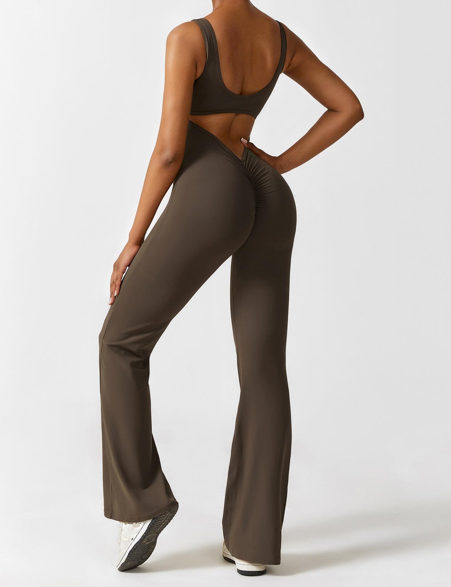 Zephyra® V-Rug uitlopende Jumpsuit