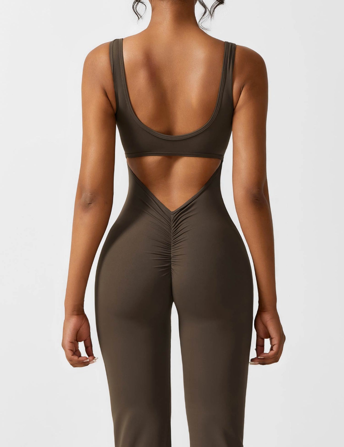 Zephyra® V-Rug uitlopende Jumpsuit