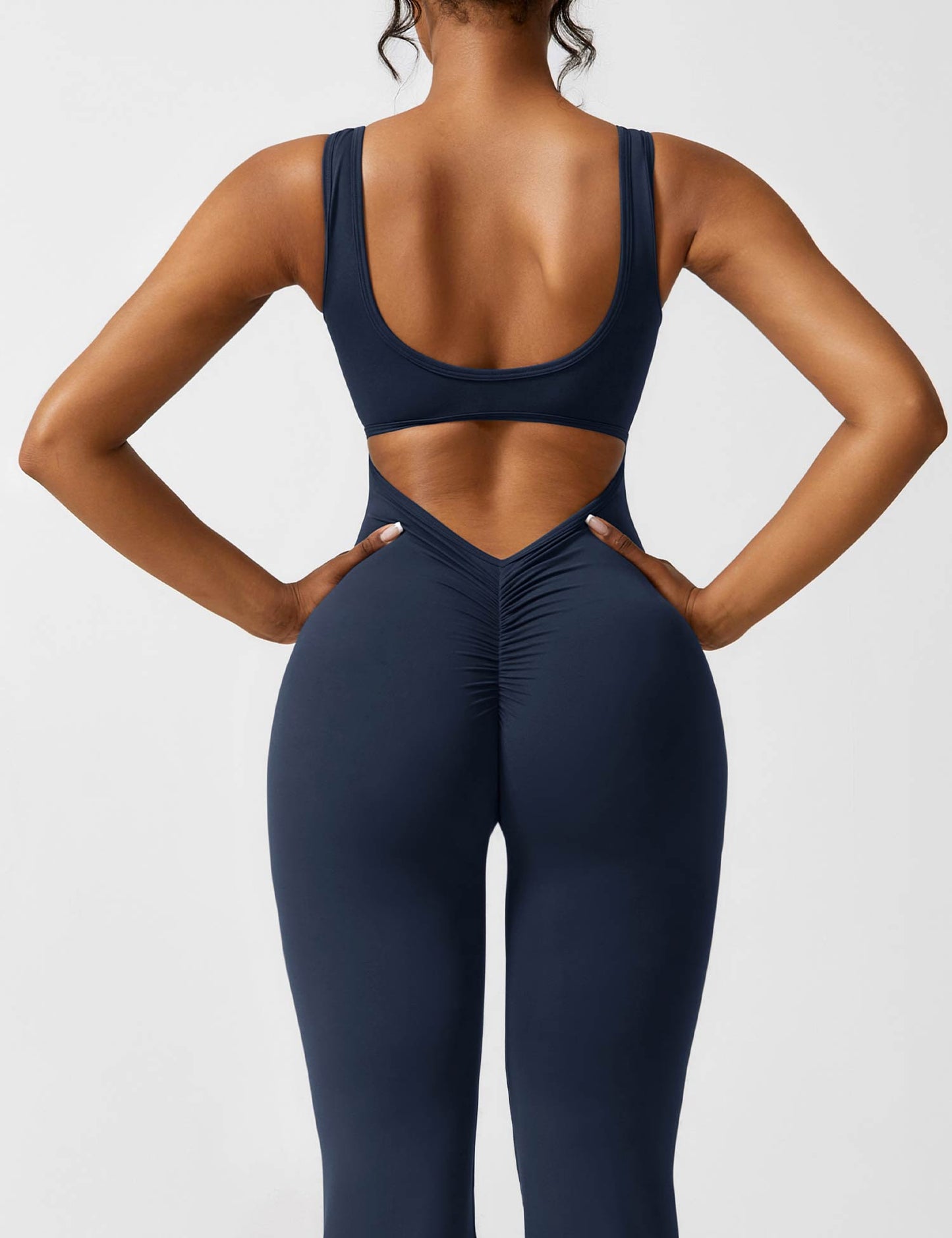 Zephyra® V-Rug uitlopende Jumpsuit