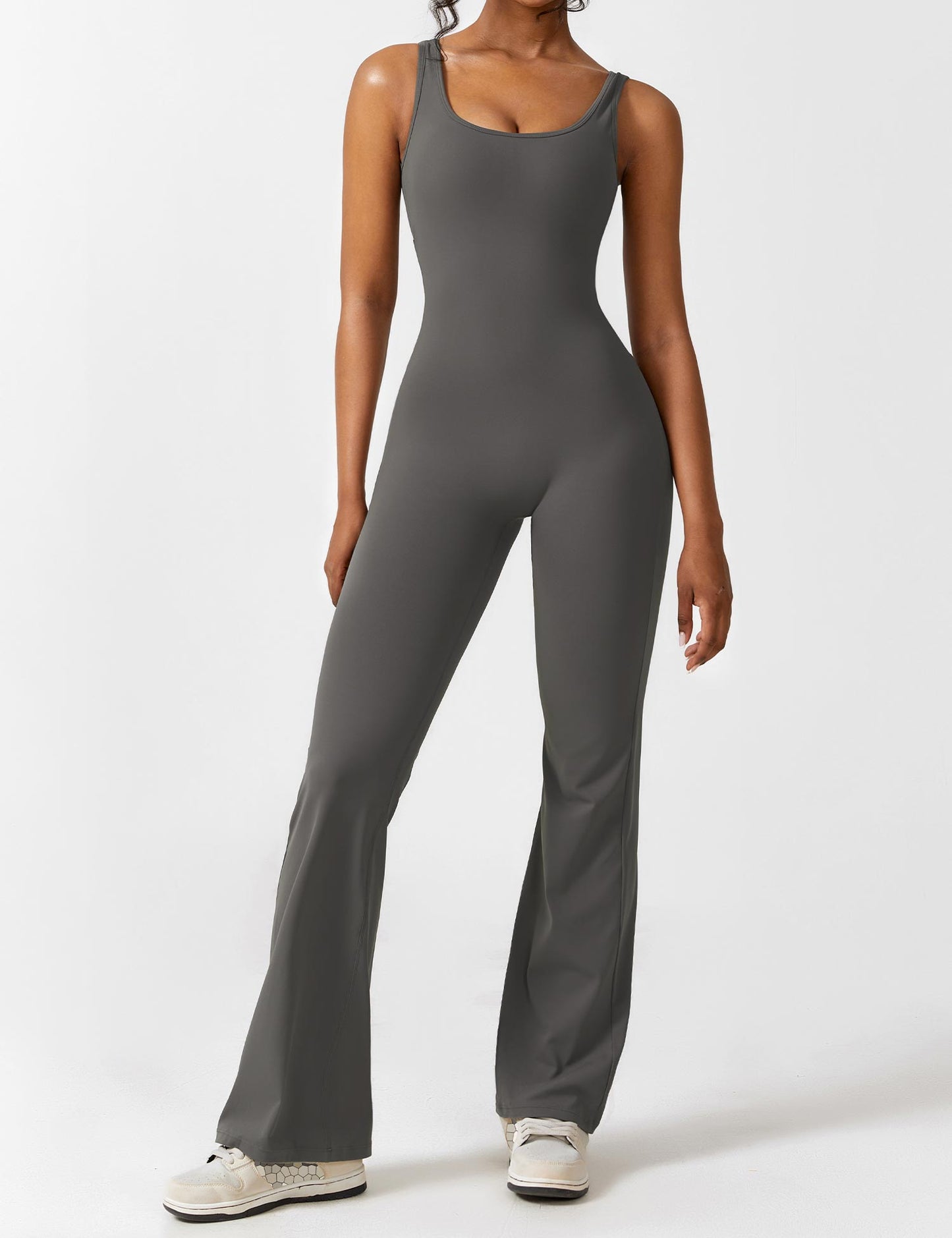 Zephyra® V-Rug uitlopende Jumpsuit