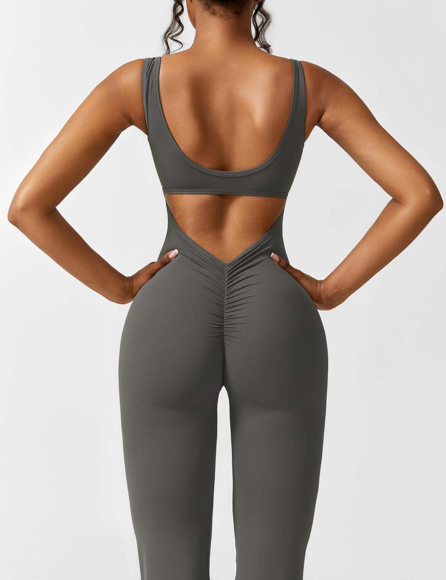 Zephyra® V-Rug uitlopende Jumpsuit