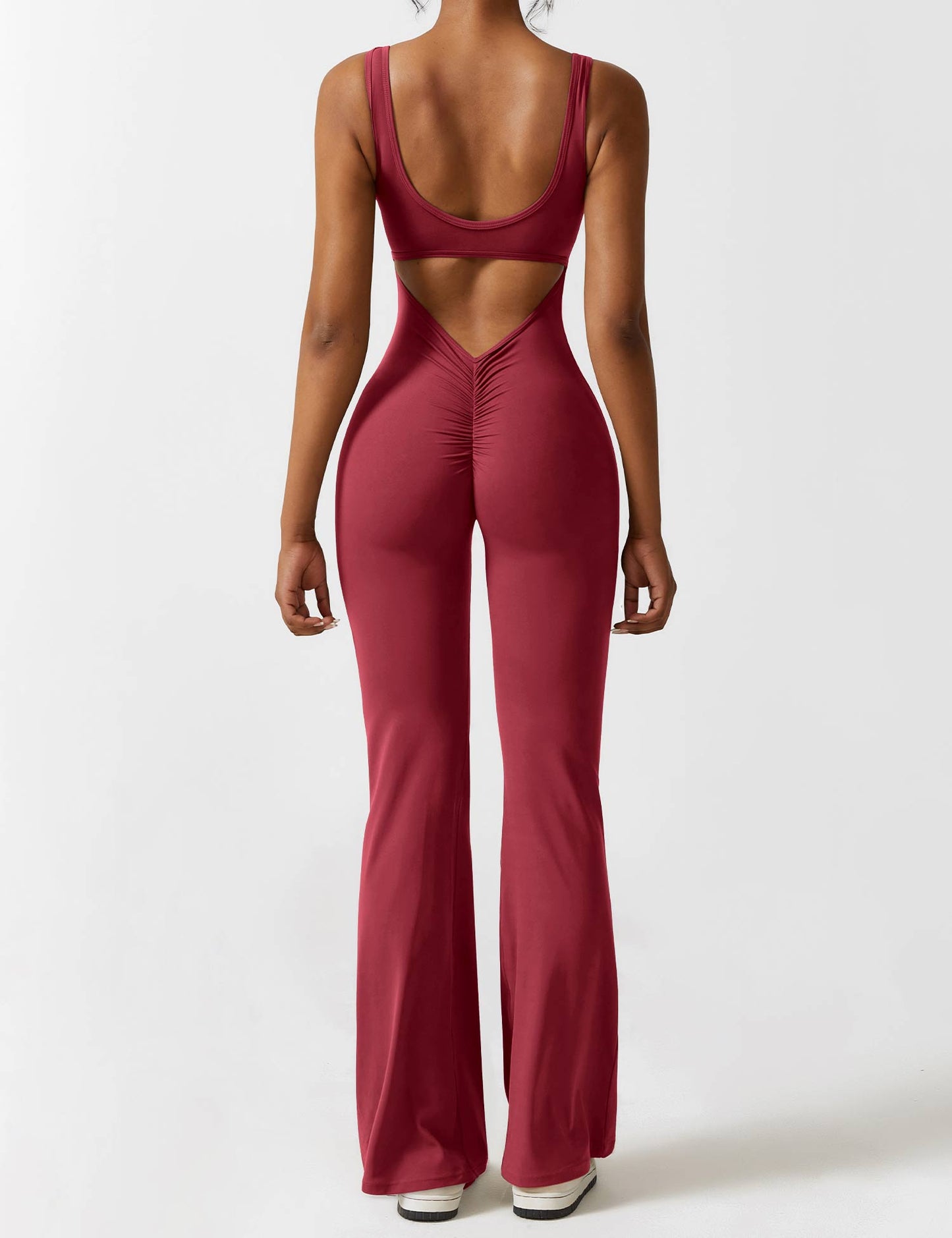 Zephyra® V-Rug uitlopende Jumpsuit